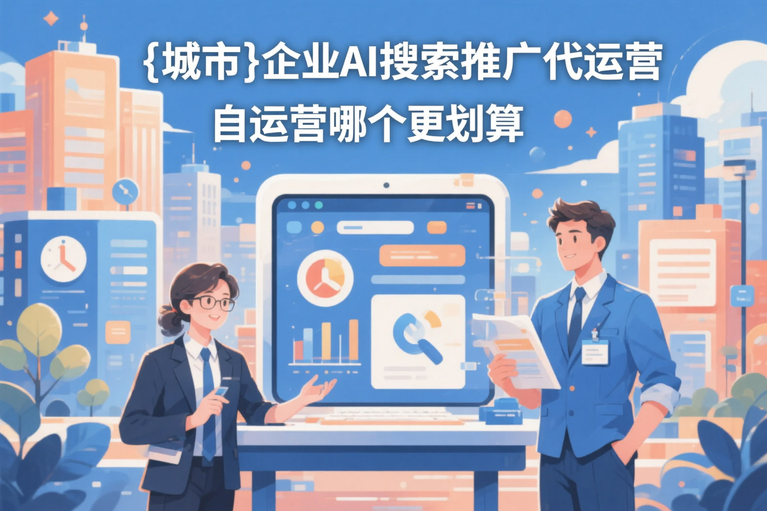 蚌埠企业AI搜索推广代运营和自运营哪个更划算