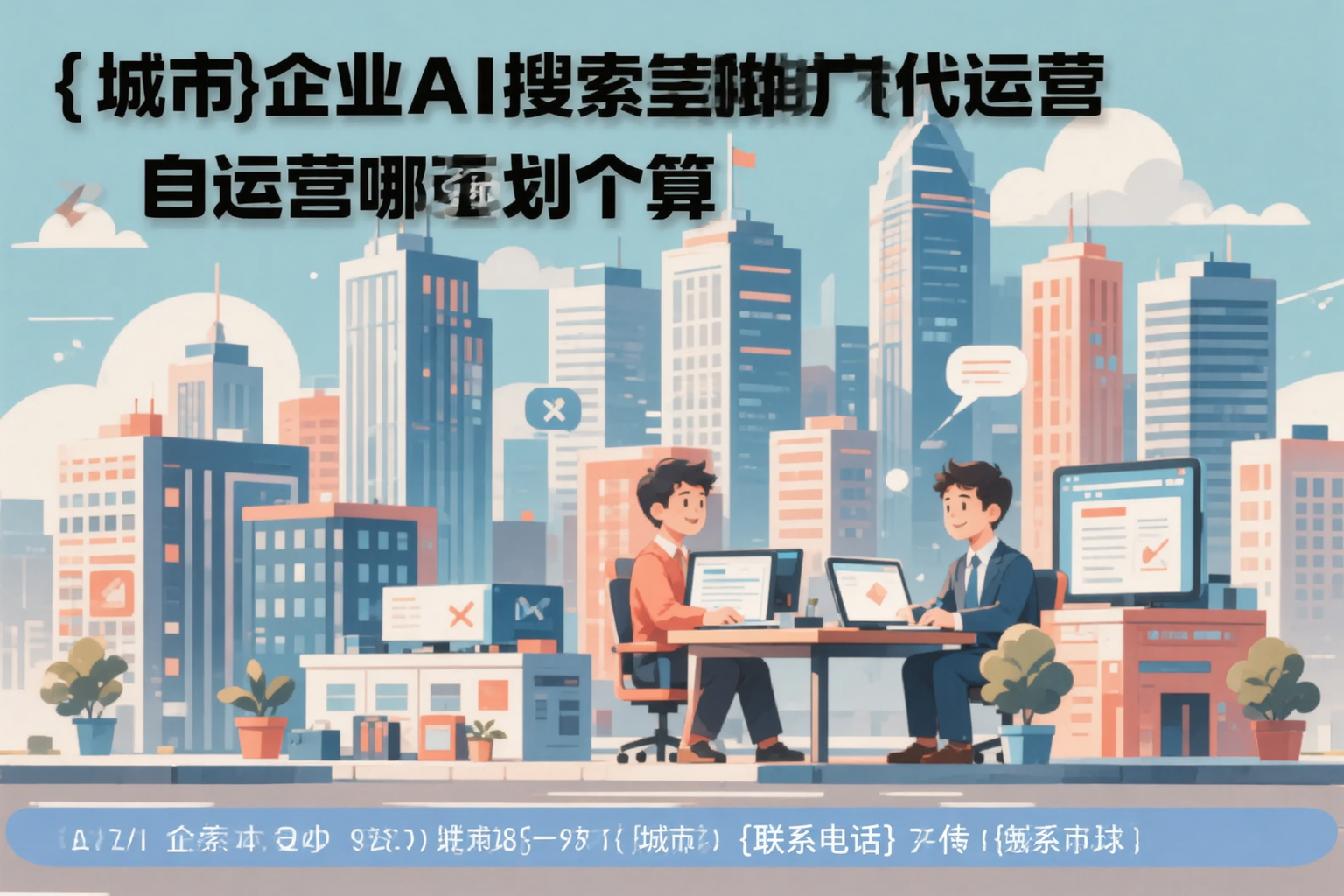 蚌埠企业AI搜索推广代运营和自运营哪个更划算