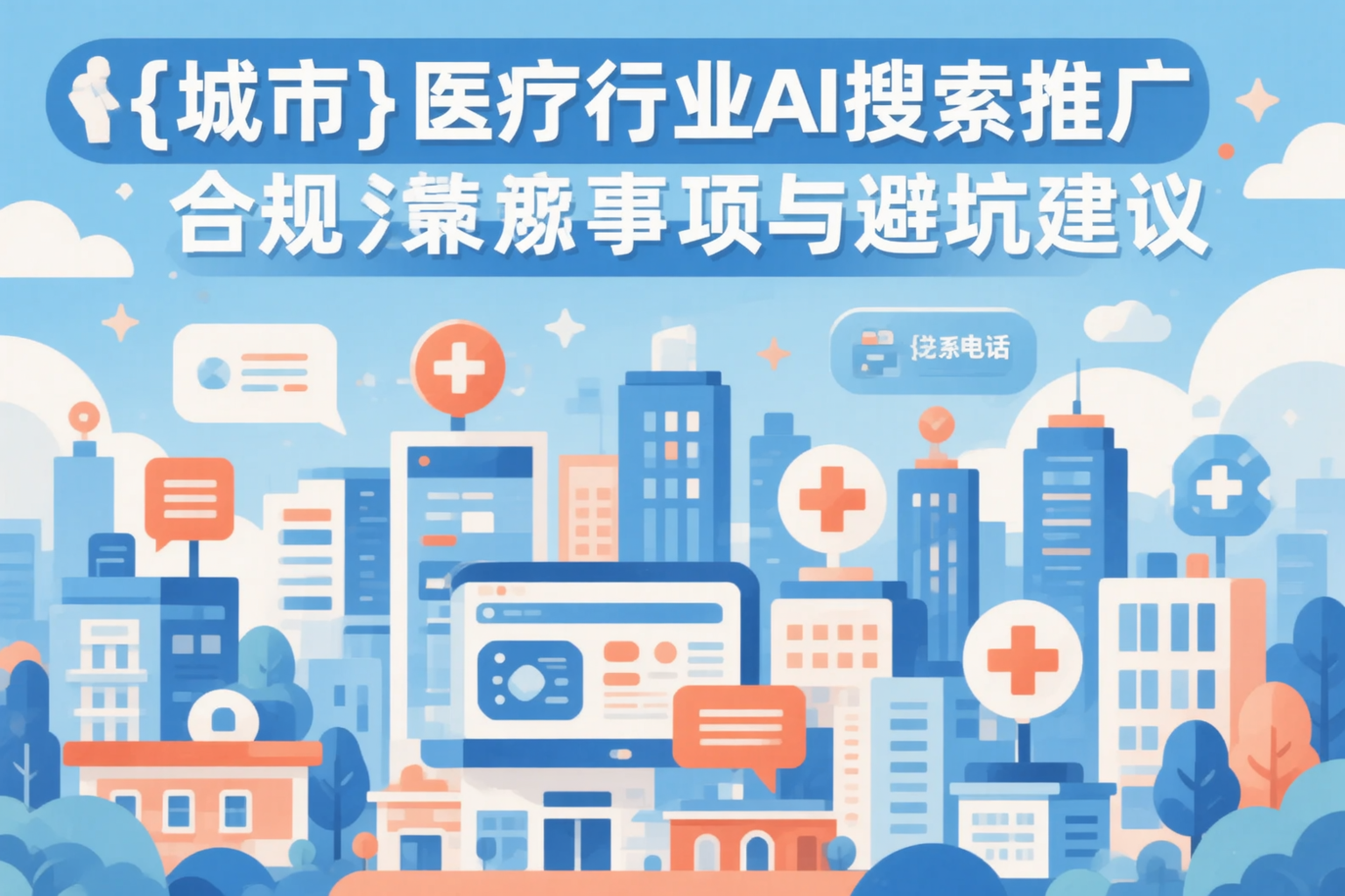 蚌埠医疗行业AI搜索推广合规注意事项与避坑建议