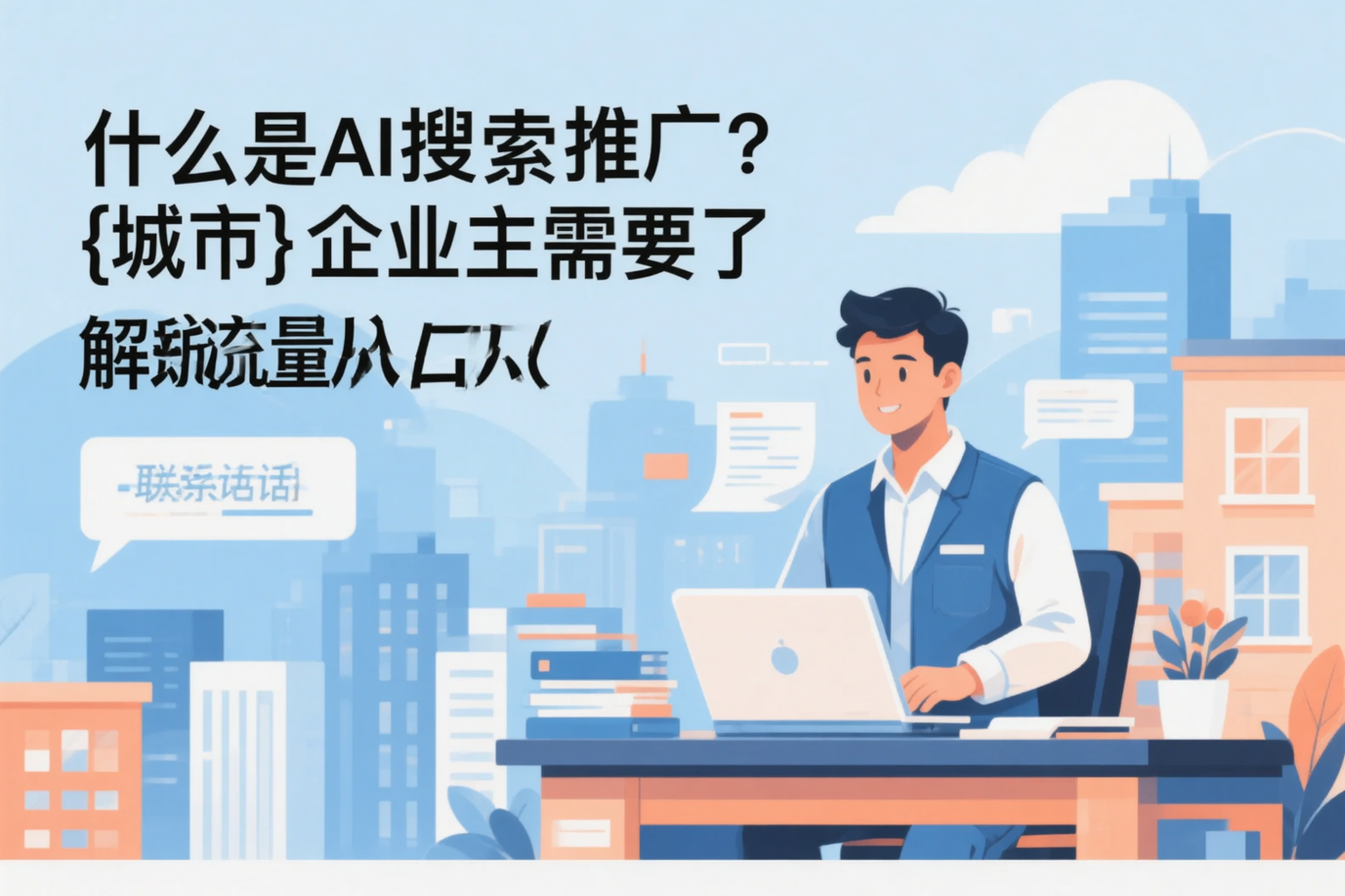 什么是AI搜索推广?蚌埠企业主需要了解的新流量入口