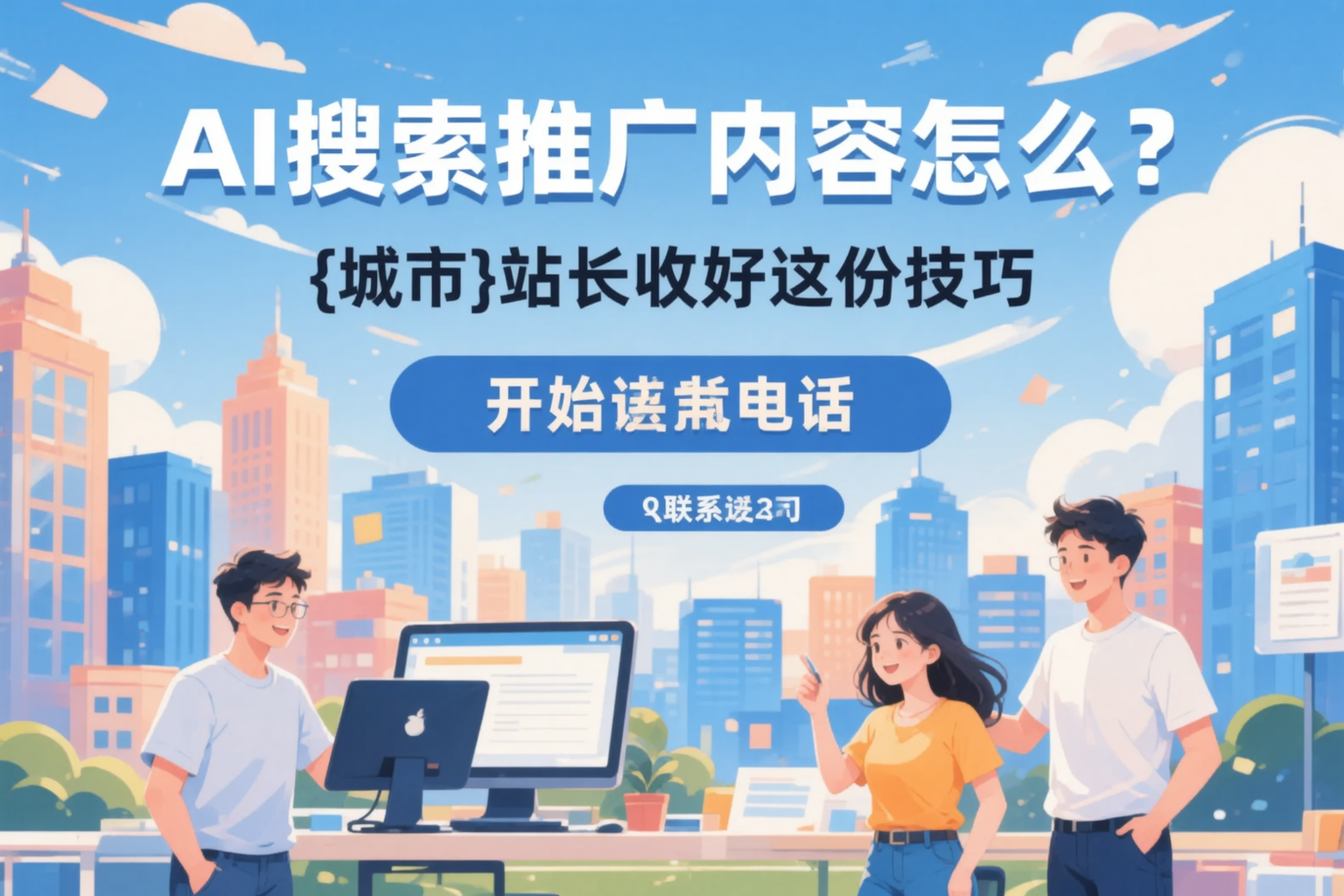 AI搜索推广内容怎么写?蚌埠站长收好这份技巧