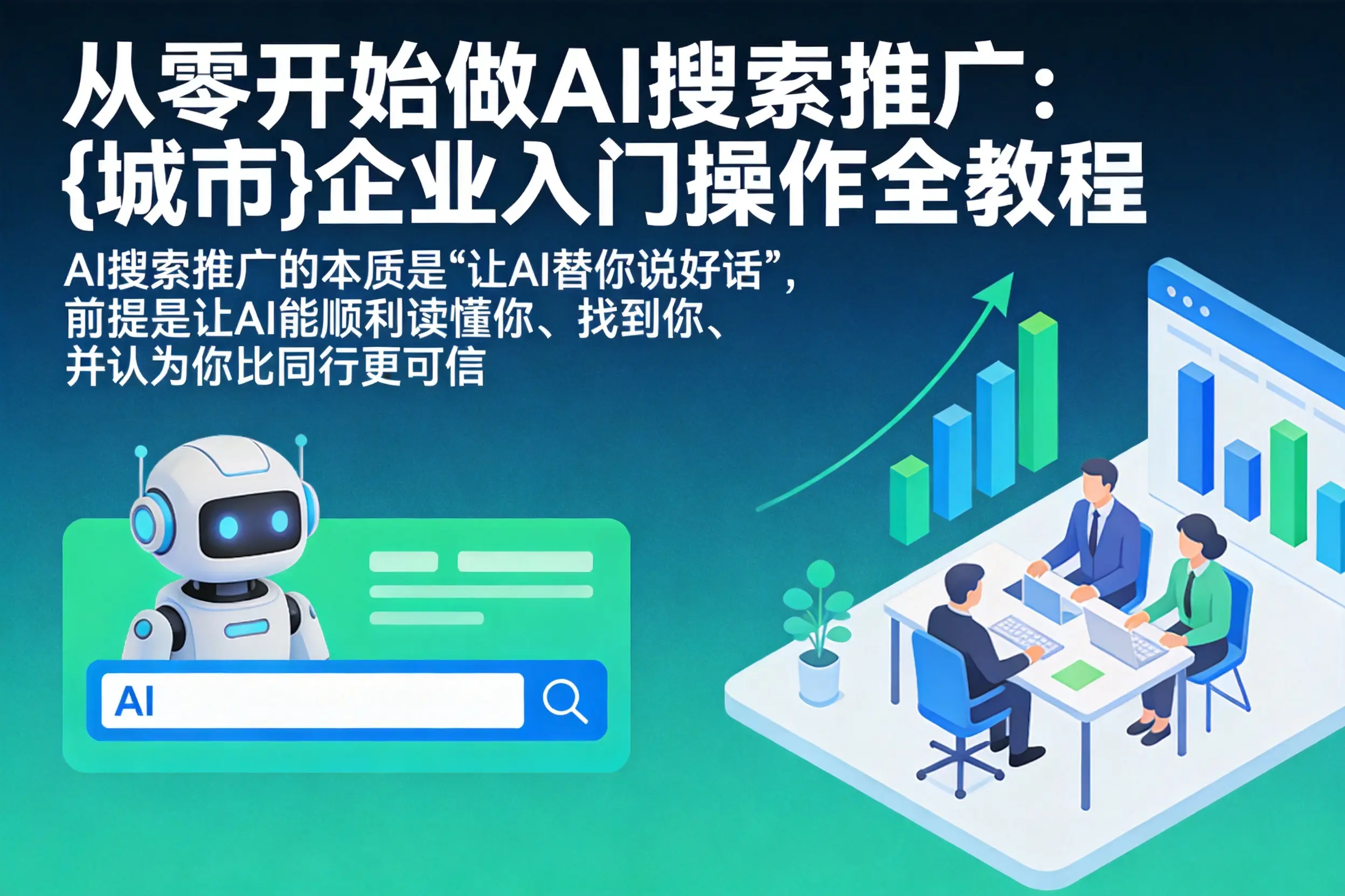 从零开始做AI搜索推广：蚌埠企业入门操作全教程