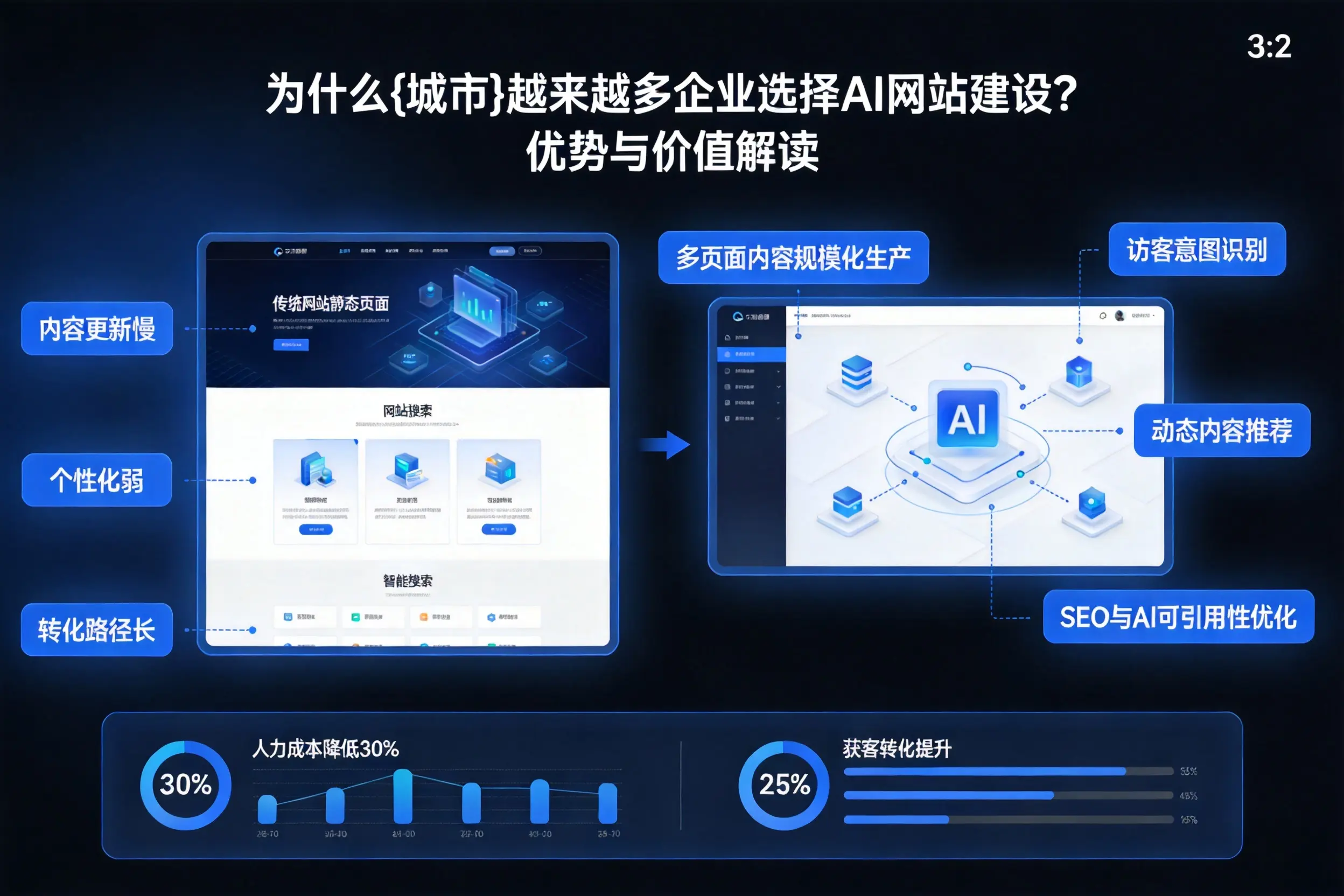 为什么蚌埠越来越多企业选择AI网站建设？优势与价值解读