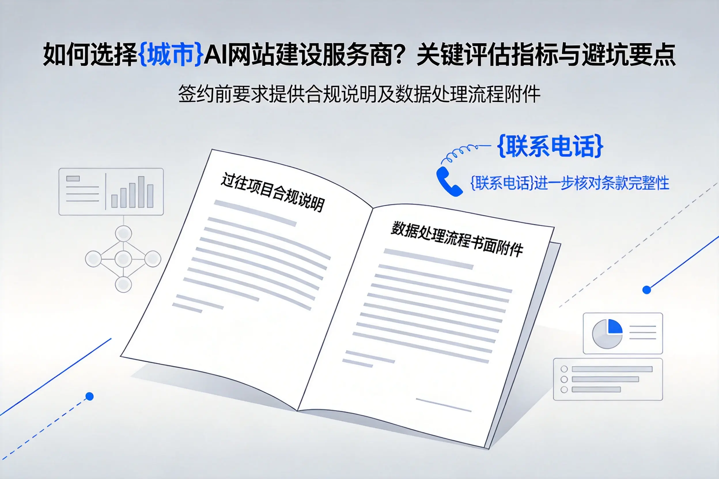 如何选择蚌埠AI网站建设服务商?关键评估指标与避坑要点