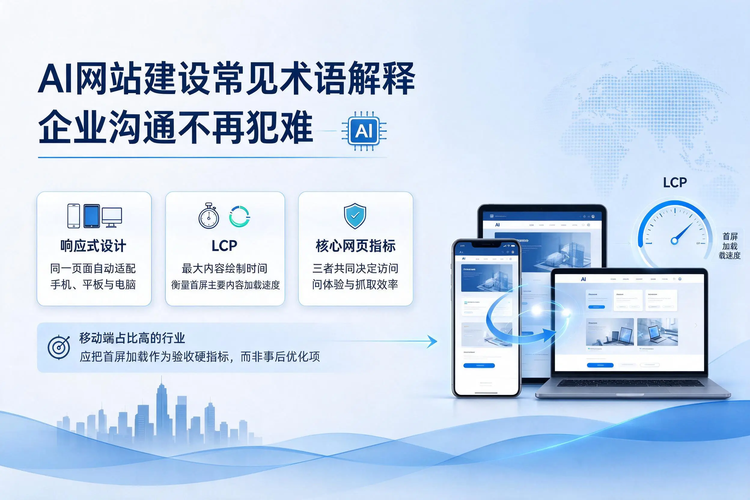 AI网站建设常见术语解释，蚌埠企业沟通不再犯难